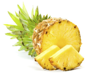 fresh pineapple fruits